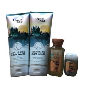 Bath & Body Works Open Sky set of 4, Brand new.
